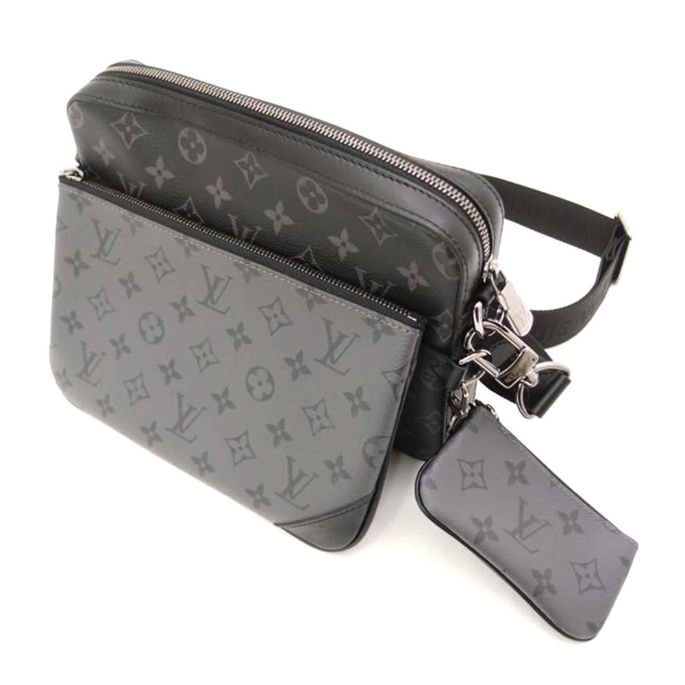 Louis Vutton Monogram Eclipse Trio Messenger Bag … - image 1